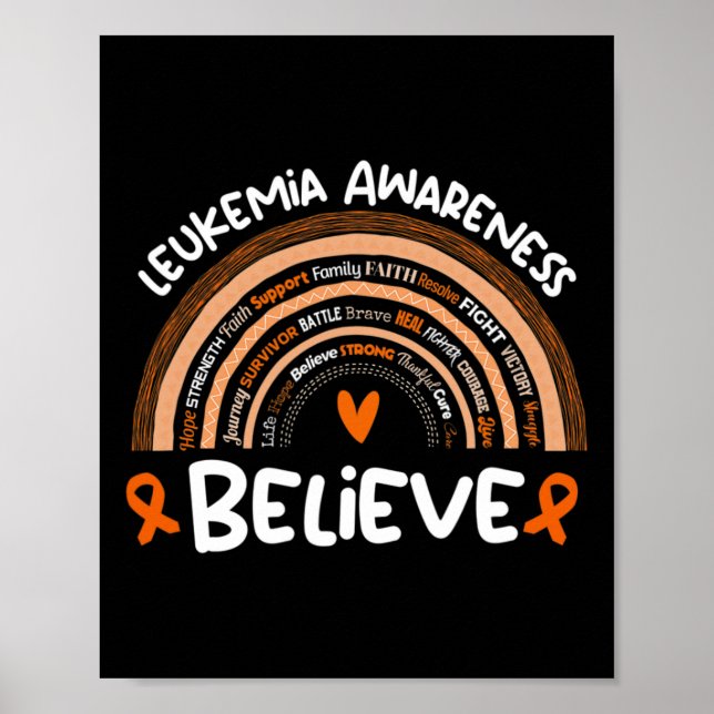 Poster Leucemia Consciência Mês Leucemia 1 (Frente)