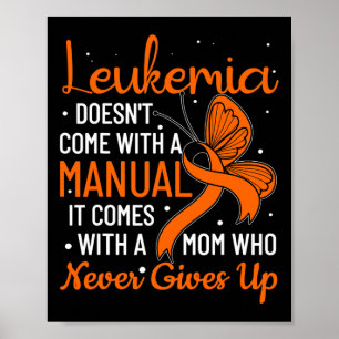Poster Leucemia não vem com uma leucemia manual