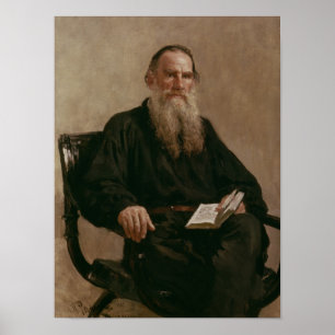 Poster lev Tolstoy 1887