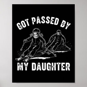 Poster Levado Ao Esquecimento Por Minha Filha Esquiar, Es