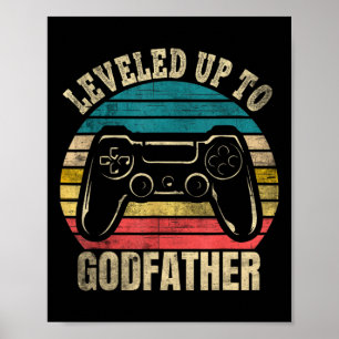 Poster Levado Para Jogos De Vídeo Do Goddad 1
