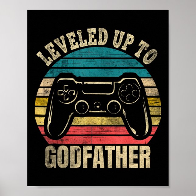 Poster Levado Para Jogos De Vídeo Do Goddad 1 (Frente)