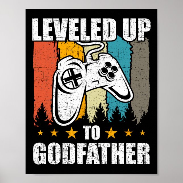 Poster Levado Para Jogos De Vídeo Do Goddad 2 (Frente)
