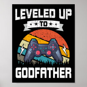 Poster Levado Para Jogos De Vídeo Do Goddad 4