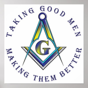 Poster Levando bons homens