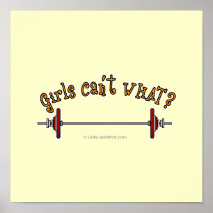 Pôster Levantamento de peso - Barbell