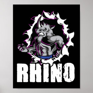 Poster Levantamento de Peso da Malhação Rhino legal