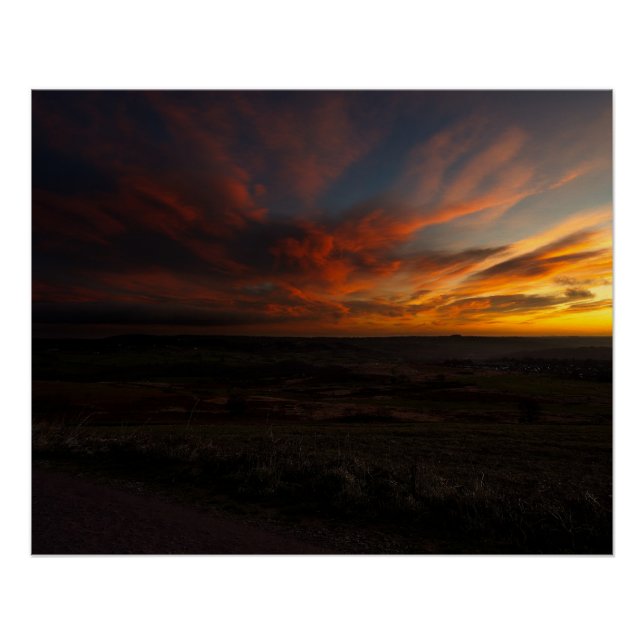 Pôster Levantamento do sol (Frente)