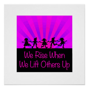 Pôster Levantamo-Nos Quando Levantamos Outros.