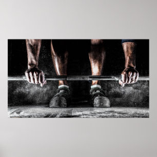 Poster Levantar Pesos