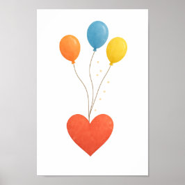 Poster Levante meu coração