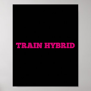 Poster Levante Pesado Corra Longe Esporte Híbrido Fitness