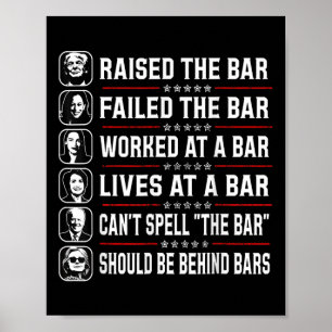 Poster Levantou O Bar E Falhou O Bar