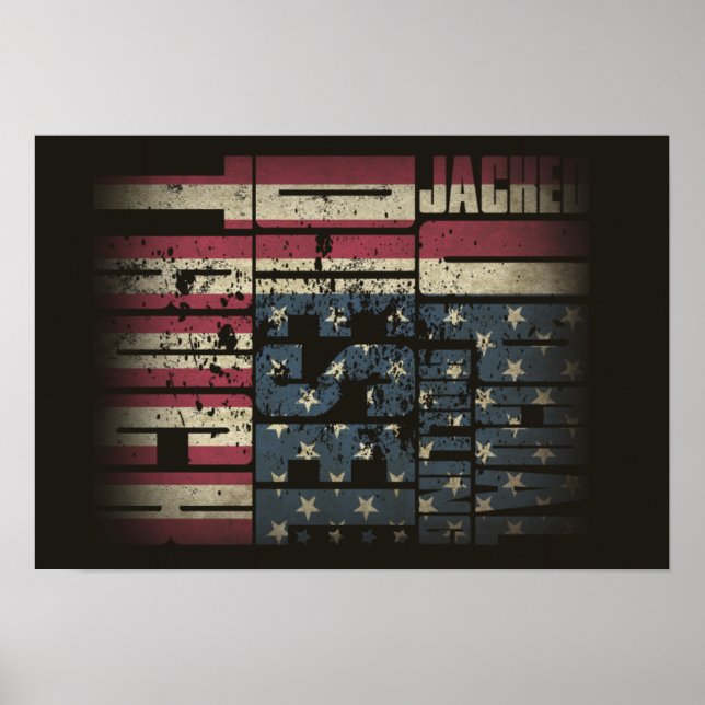 Pôster Levantou-Se. (Frente)