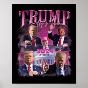 Poster Leve A América De Volta, Daddys Home Trump Pink Bo