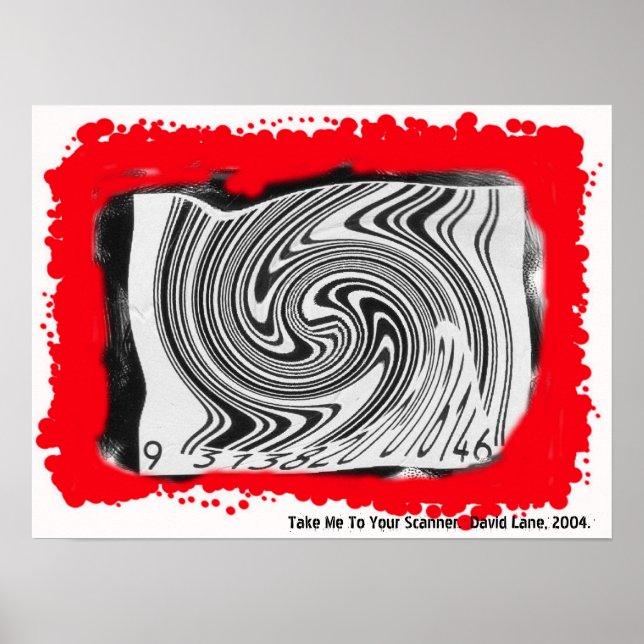 Poster Leve-Me Ao Seu Scanner. (Frente)