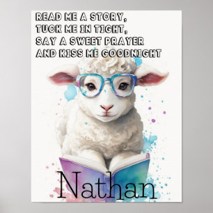 Poster Leve-me uma história. Enfermeiro Personalizável