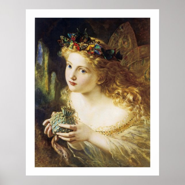 Poster Leve o rosto justo da mulher (Frente)