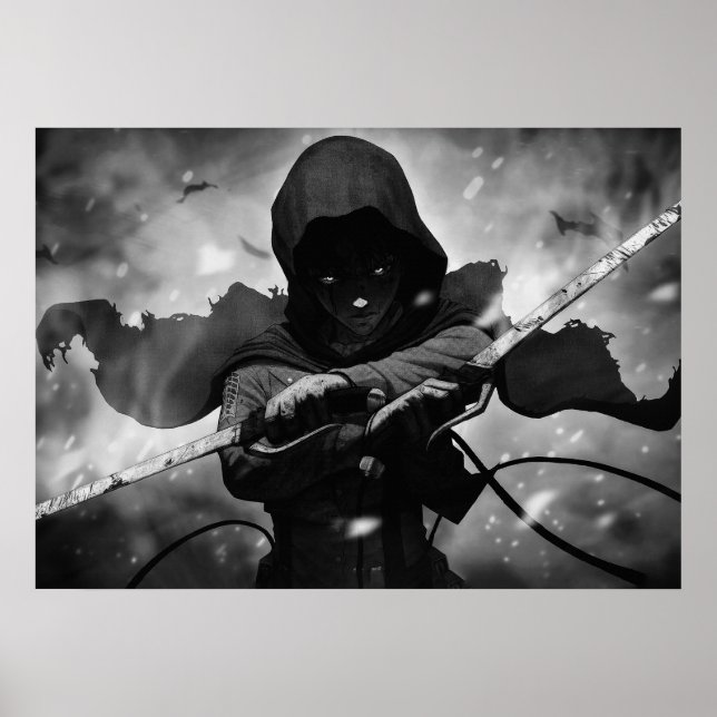 Poster Levi Ackerman (Frente)