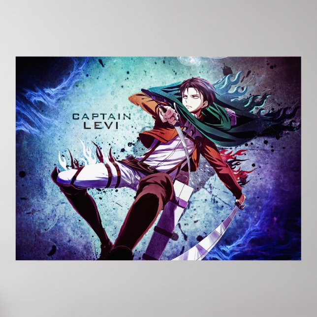 Poster Levi Ackerman (Frente)