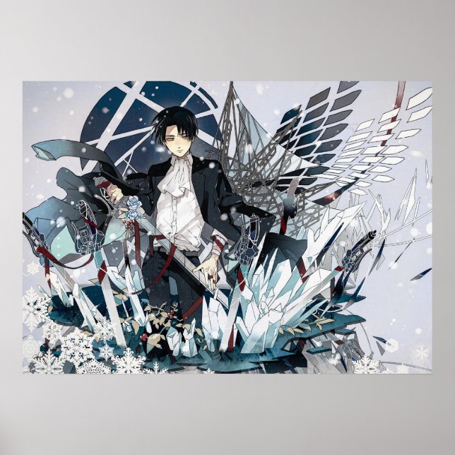 Poster Levi Ackerman (Frente)