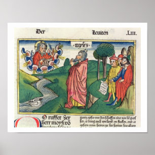 Pôster Leviticus 1 1-7 a lei das ofertas, 'do NU