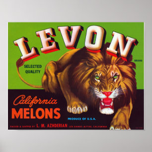 Pôster Levon California Melons