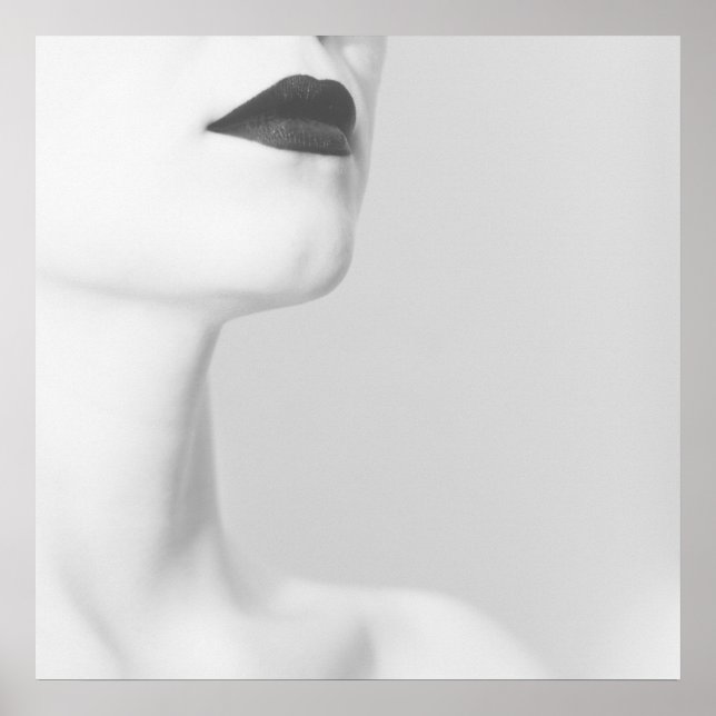 Pôster Lèvres noires (Frente)