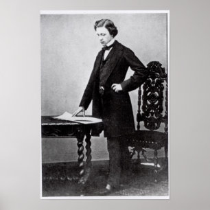 Poster Lewis Carroll envelheceu 29