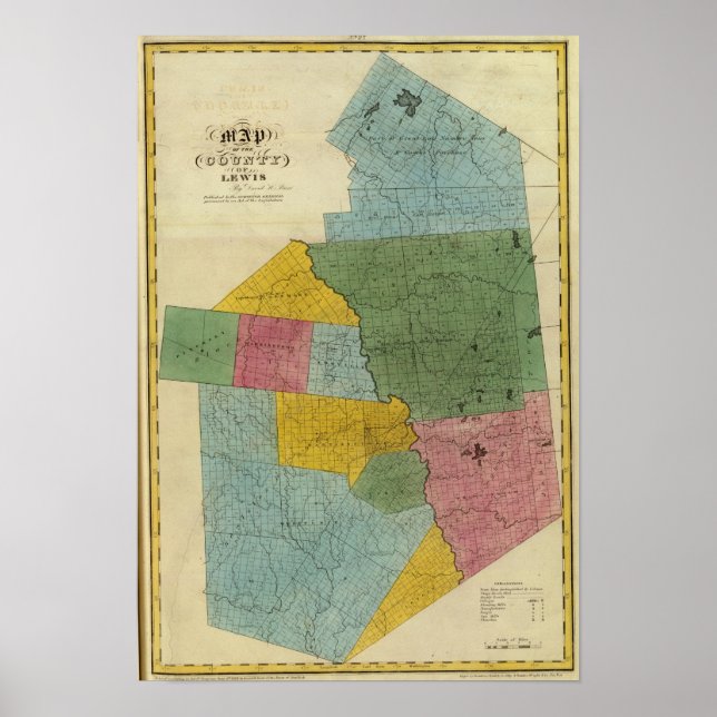 Poster Lewis County (Frente)