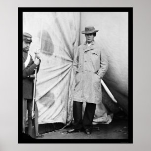 Pôster Lewis Payne, conspirador 1865 de Lincoln
