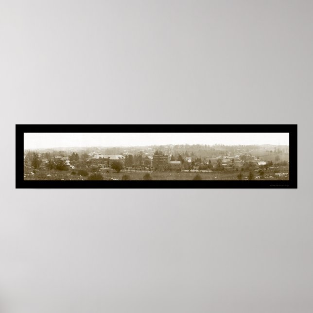 Pôster Lewisburg WV Birdseye Foto 1913 (Frente)