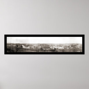 Poster Lewiston, ME Foto 1910