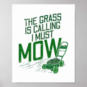 Poster Lewn Mower