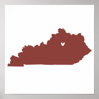 Pôster Lexington, Kentucky Love