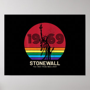 Poster Lgbt Gay Lésbica Orgulho Lésbico 52º Aniversár