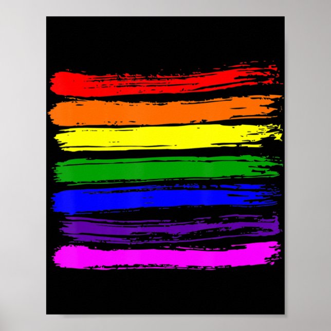 Poster LGBT Gay Pride Flag   Gay Pride 2022  (Frente)
