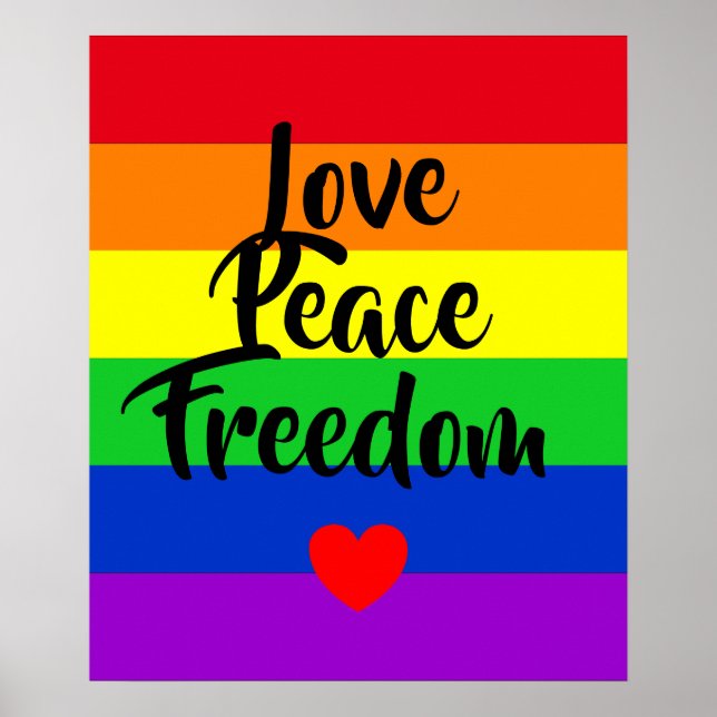 Poster #LGBT #love #orgulde #gay #liberdade #parada (Frente)