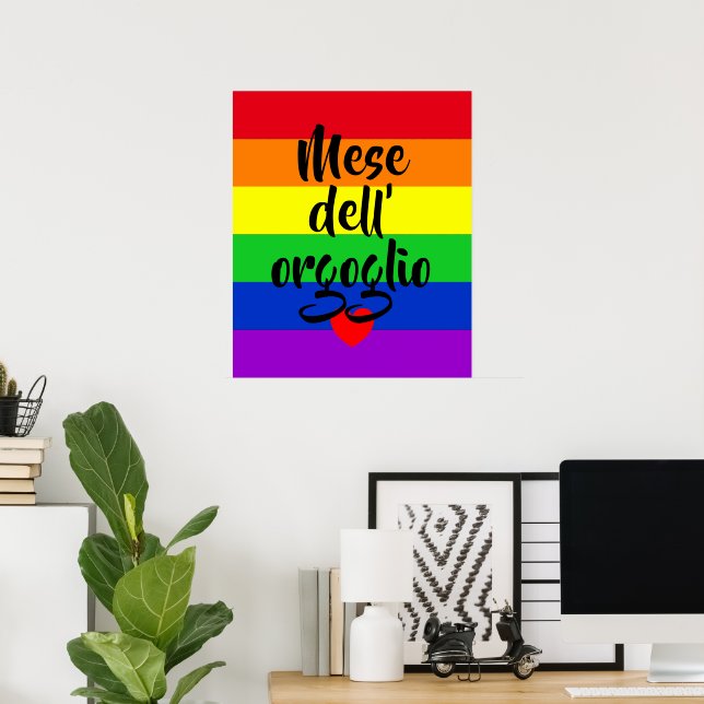 Poster #LGBT #love #orgulde #gay #liberdade #parada (Escritório em casa)