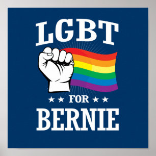PÔSTER LGBT PARA MÁQUINAS DE LIXAR DE BERNIE