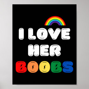 Poster Lgbtq+ Casais Lésbicas Combinando Cumprimentos Eu