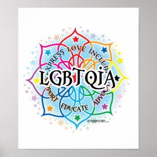 Pôster LGBTQIA Lotus