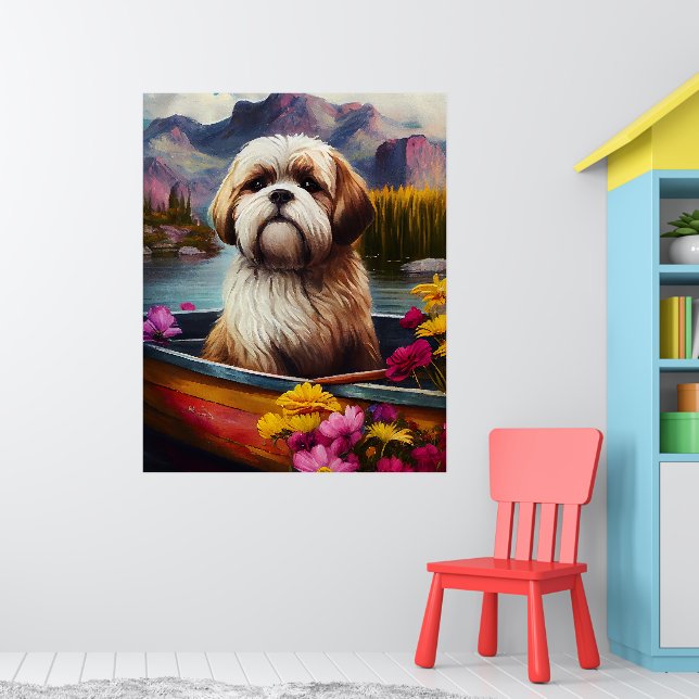 Poster Lhasa Apso em um Paddle: Uma Aventura Cênica (Berçário 1)