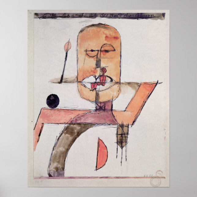 Pôster L'Homme est la Bouche du Seigneur (Frente)