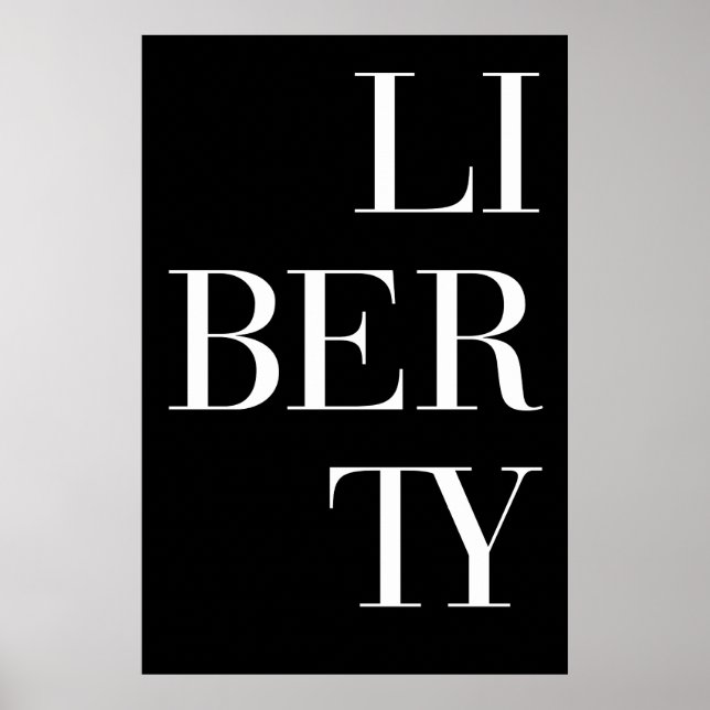 Poster LI_BER_TY (Frente)