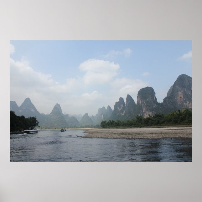 POSTER Li River Guilin China (Frente)