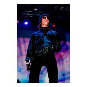 Pôster Liam Gallagher Oasis Reading Festival de Rock