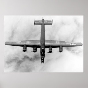 Pôster Liberador B-24 Consolidado