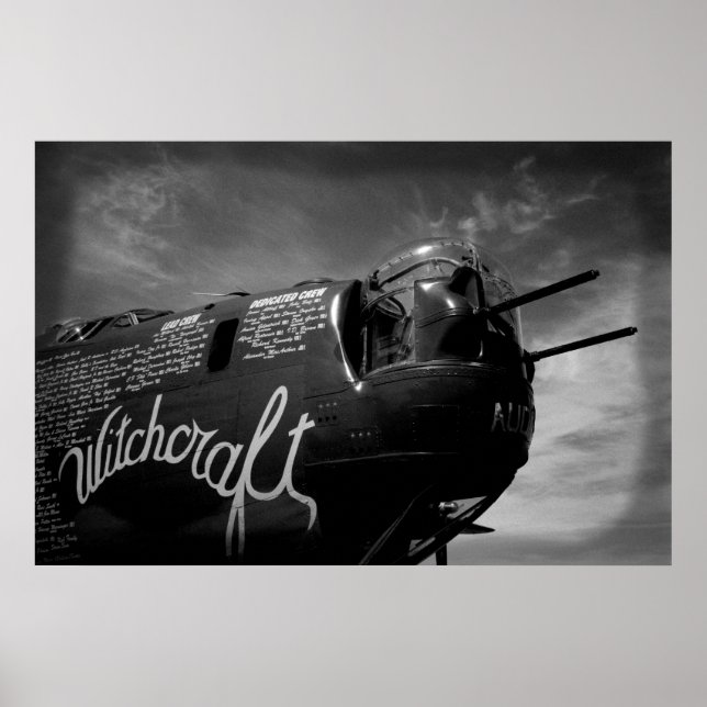 Poster Liberador B-24 Consolidado (Frente)