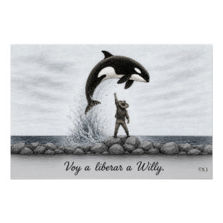 Pôster Liberar a Willy